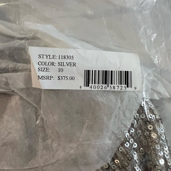 JAYGODFREY Maggie Sequin Mini Dress - Size 10- NWT - Smoke Free Home! - Picture 12 of 12